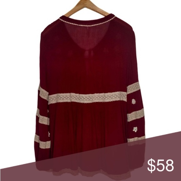 Free People Peasant button too M - Picture 3 of 4